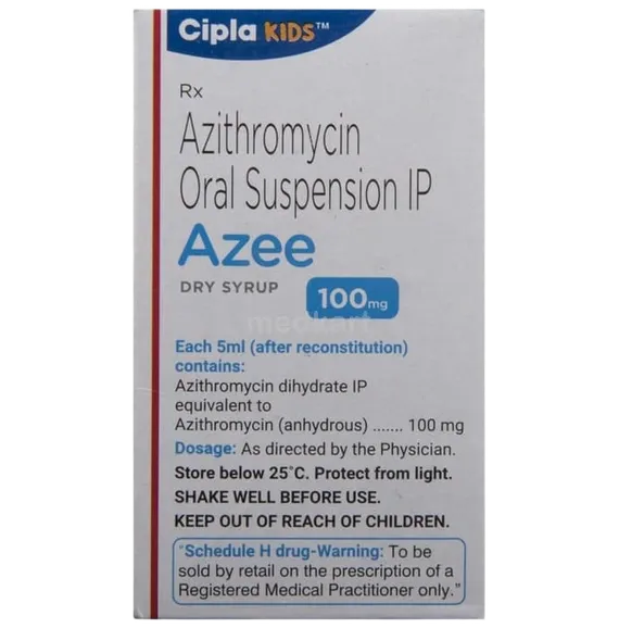azee 100mg dry syrup 15 ml